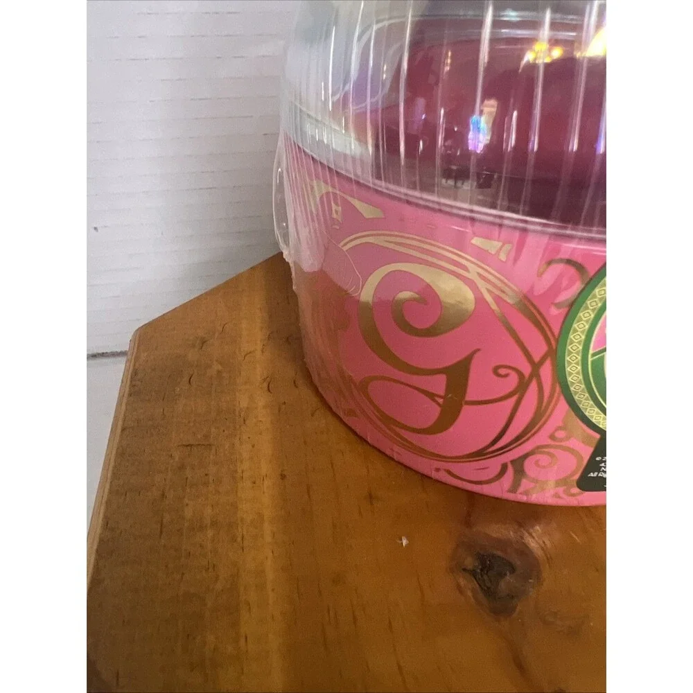 Target Bullseye Playground Wicked Glinda Pink Trinket Dish Glass Dome Top‎